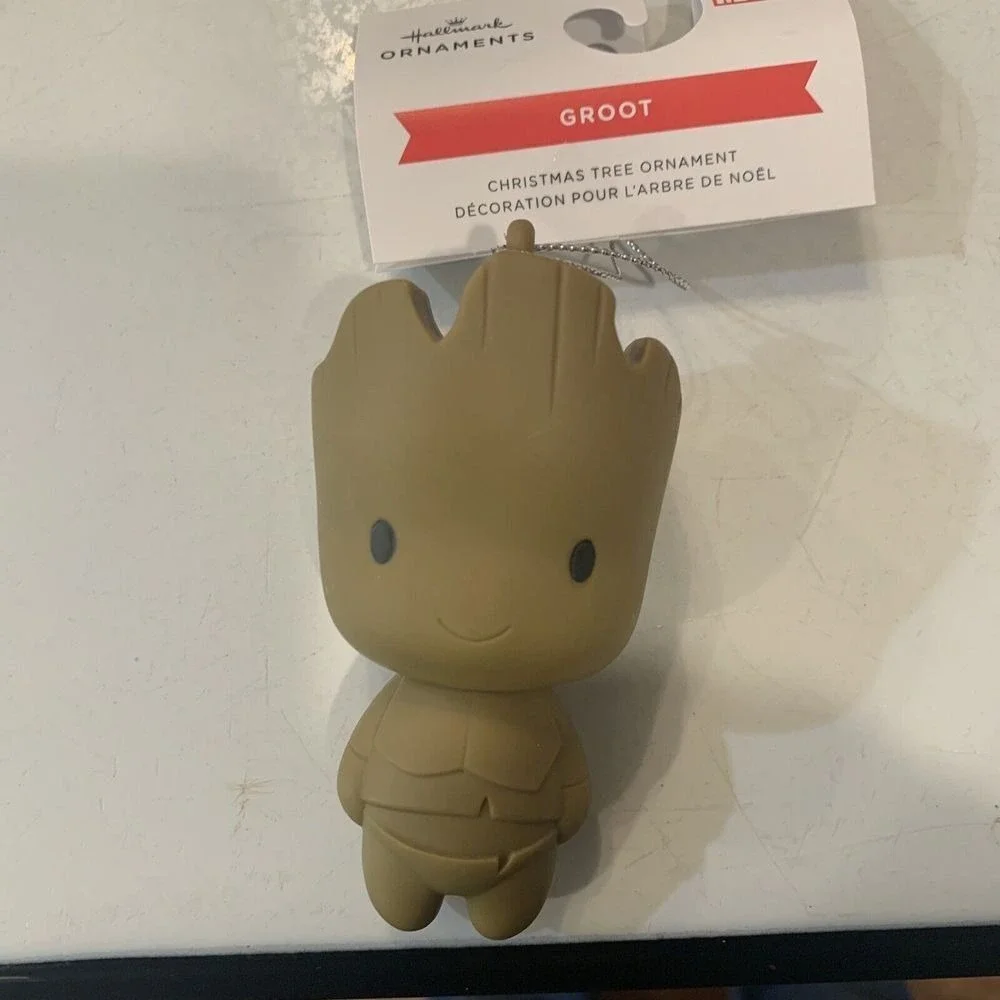 Set of 3 Hallmark‎ Marvel Groot Christmas Ornament 2023